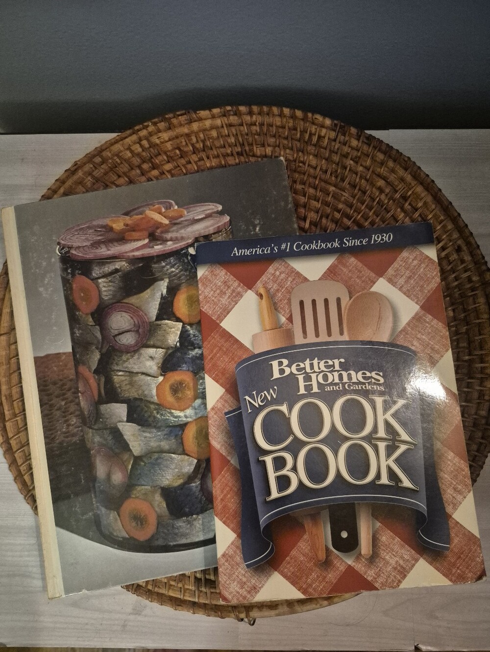 Vintage Better Homes And Gardens Cook Book And Scandanavian Cook Book